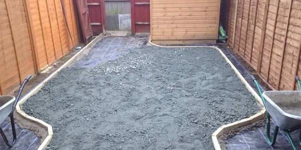 Lay the base layer.
