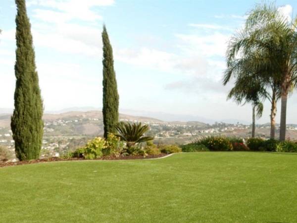 Artificial grass outdoor decoration