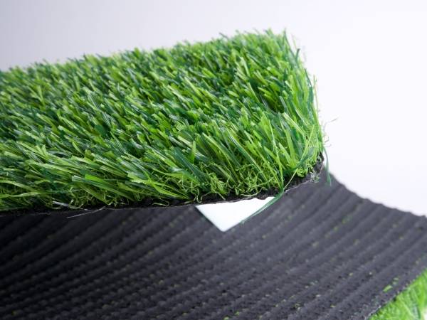 Artificial grass with PU coating