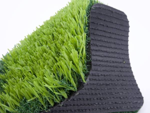 Artificial grass with SBR coating