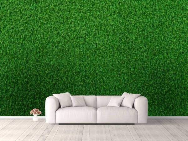 Artificial grass wall