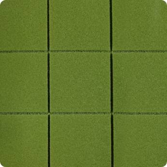 Cross shock pad