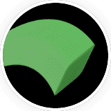Diamond blade artificial grass