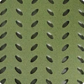 Leave shape shock pad