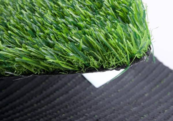 Artificial grass with PU coating