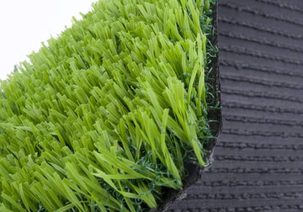 Artificial grass with SBR coating