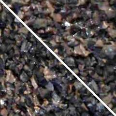 Silica sand & crumb rubber for artificial grass infill