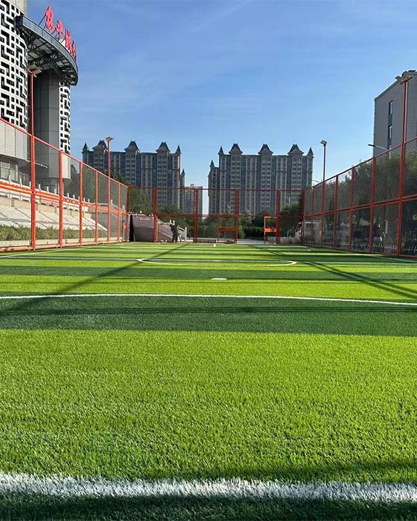 Gazon artificiel pour les terrains de football de la FIFA destinés à l'entraînement des jeunes en Chine